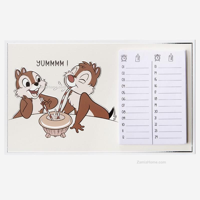 Baby meal notes chip 'n' dale