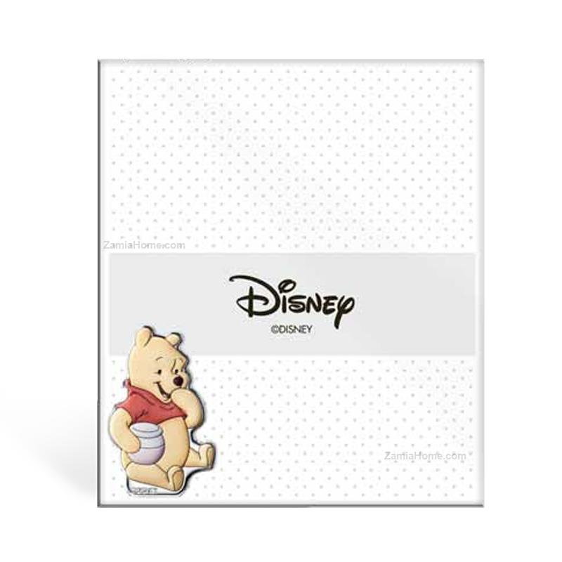 Portafoto plexiglass winnie the pooh valenti disney cm 15x20 bianco  portafoto bimbo vld745/4xbi cornici bimbo