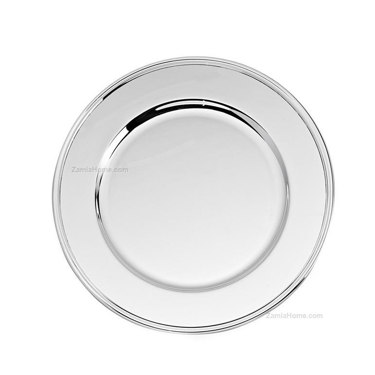 Sotto piatto in argento