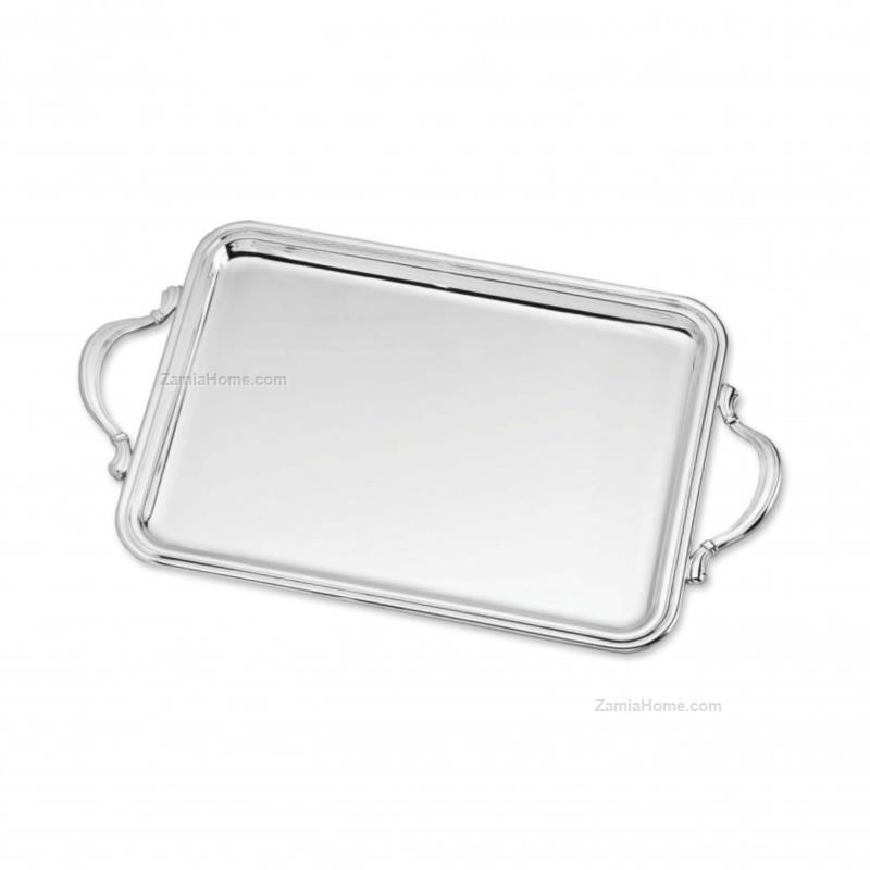 Rectangular silver tray